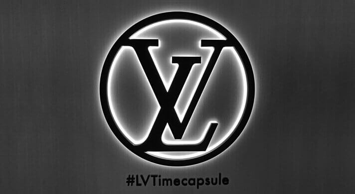 ルイ・ヴィトン(LOUIS VUITTON) 】TIME CAPSULE展 in 大阪・阪急うめだ｜感想とか写真とか 日曜、午後、六時半。