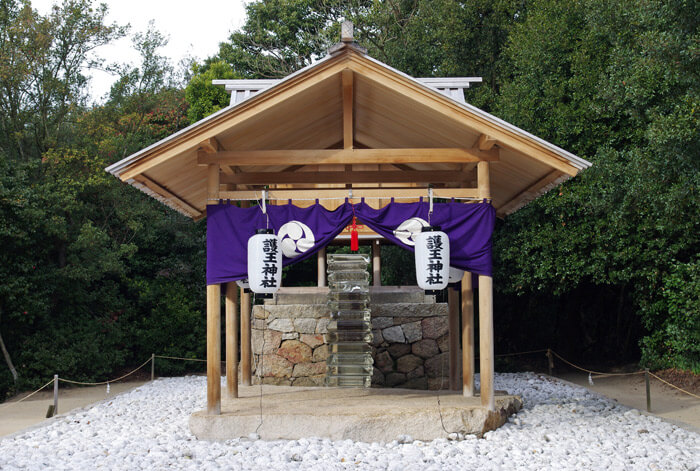 直島・本村地区にある護王神社