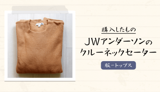 【ユニクロ×JWアンダーソン】ロエベのデザイナー監修の上品なセーターを購入｜感想や写真など