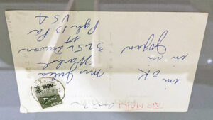 アンディ·ウォーホル展2022 in 京都市京セラ美術館｜母に宛てた絵葉書（1956年）