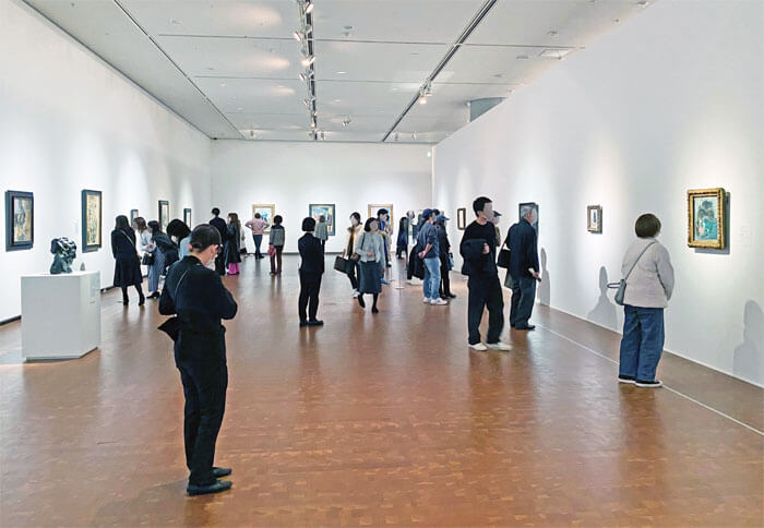 ピカソとその時代 ベルリン国立ベルクグリューン美術館展 in 大阪・国立国際美術館の混雑具合